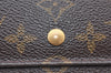 Authentic Louis Vuitton Monogram Portefeuille International M61217 Wallet K5527