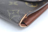 Authentic Louis Vuitton Monogram Portefeuille International M61217 Wallet K5529