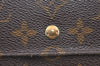 Authentic Louis Vuitton Monogram Portefeuille International M61217 Wallet K5531