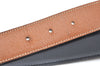 Authentic HERMES Constance Leather Belt Size 75cm 29.5" Black Brown K5537