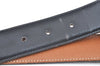 Authentic HERMES Constance Leather Belt Size 75cm 29.5" Black Brown K5537