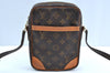 Authentic Louis Vuitton Monogram Danube Shoulder Cross Body Bag M45266 LV K5542
