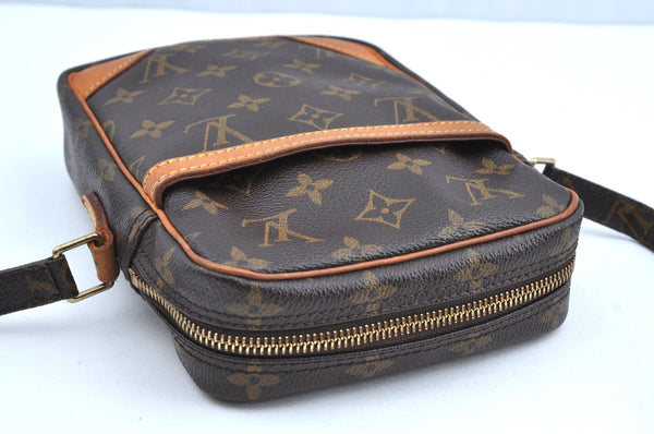 Authentic Louis Vuitton Monogram Danube Shoulder Cross Body Bag M45266 LV K5542