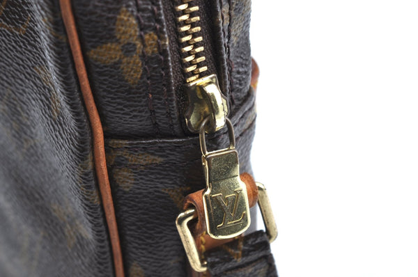 Authentic Louis Vuitton Monogram Danube Shoulder Cross Body Bag M45266 LV K5542