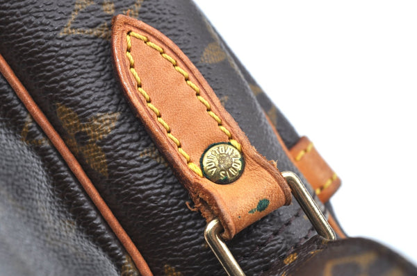 Authentic Louis Vuitton Monogram Danube Shoulder Cross Body Bag M45266 LV K5542