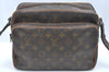 Authentic Louis Vuitton Monogram Nile Shoulder Cross Body Bag Old Model LV K5549