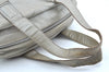 Authentic BOTTEGA VENETA Leather Shoulder Hand Bag Purse Silver K5555