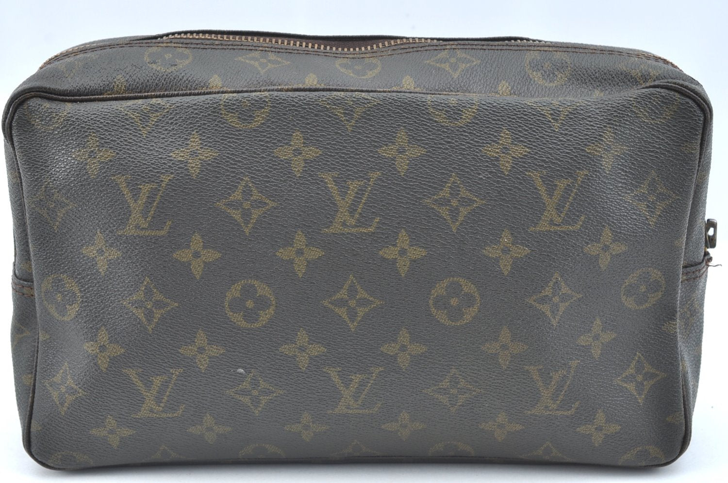 Auth Louis Vuitton Monogram Trousse Toilette 28 Clutch Bag Old Model Junk K5562