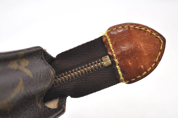 Authentic Louis Vuitton Monogram Poche Toilette 15 M47546 Cosmetics Pouch K5563