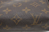 Authentic Louis Vuitton Monogram Poche Toilette 15 M47546 Cosmetics Pouch K5563