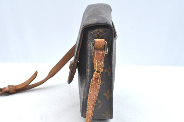 Authentic Louis Vuitton Monogram Saint Cloud MM M51243 Shoulder Cross Bag Junk K5564