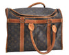 Auth Louis Vuitton Monogram Sac Chaussures 40 Boston Bag M41924 LV Junk K5568