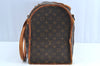 Auth Louis Vuitton Monogram Sac Chaussures 40 Boston Bag M41924 LV Junk K5568