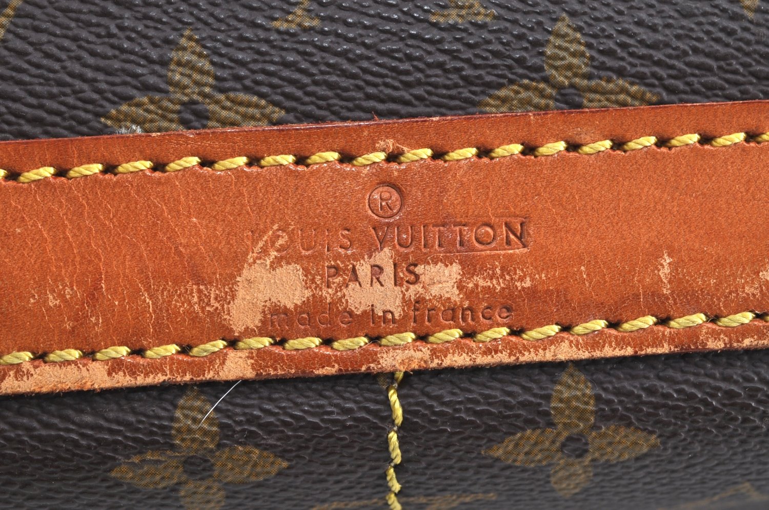 Auth Louis Vuitton Monogram Sac Chaussures 40 Boston Bag M41924 LV Junk K5568