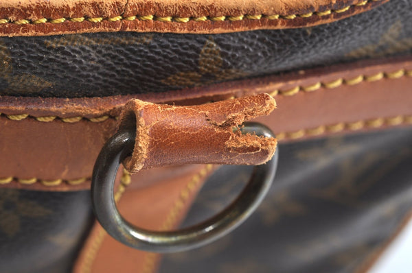 Auth Louis Vuitton Monogram Sac Chaussures 40 Boston Bag M41924 LV Junk K5568