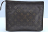 Auth Louis Vuitton Monogram Poche Toilette 26 Cosmetics Pouch Old Model LV K5570