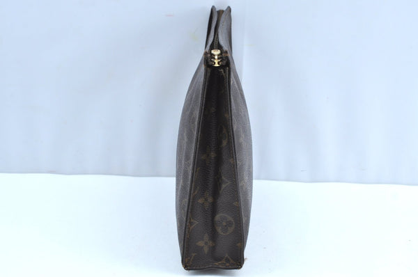 Auth Louis Vuitton Monogram Poche Toilette 26 Cosmetics Pouch Old Model LV K5570