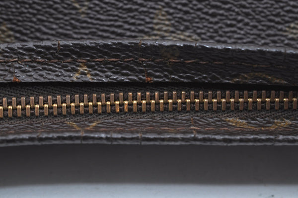 Auth Louis Vuitton Monogram Poche Toilette 26 Cosmetics Pouch Old Model LV K5570