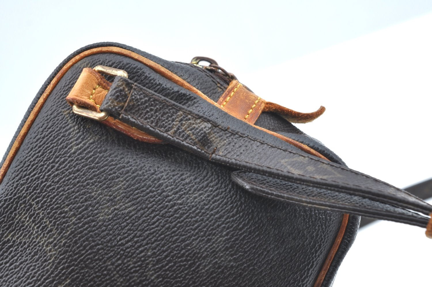 Auth Louis Vuitton Monogram Marly Bandouliere Shoulder Cross Bag LV Junk K5585