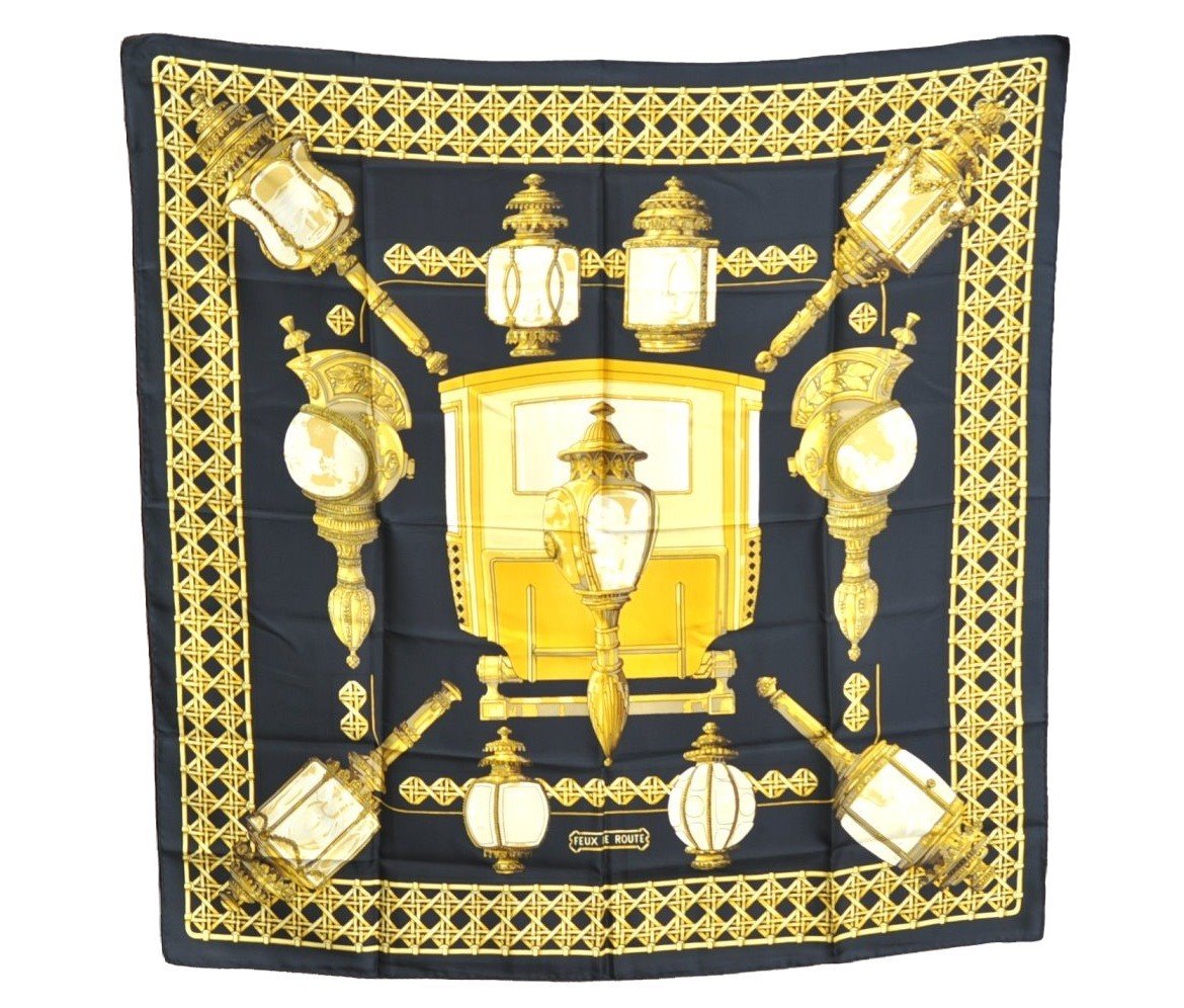 Authentic HERMES Carre 90 Scarf 