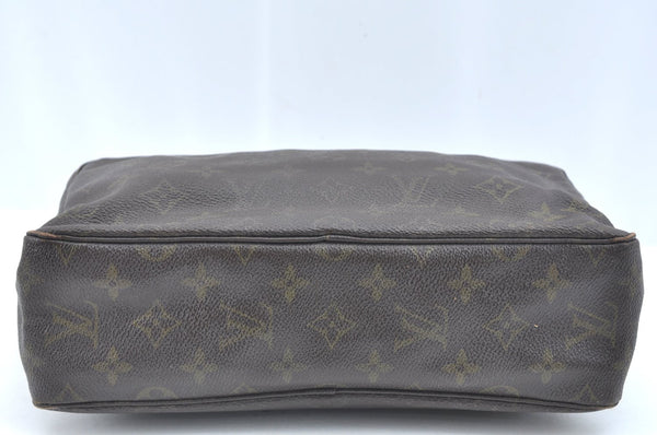 Auth Louis Vuitton Monogram Trousse Toilette 28 Clutch Bag Old Model Junk K5597