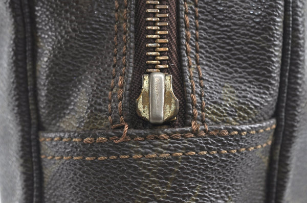 Auth Louis Vuitton Monogram Trousse Toilette 28 Clutch Bag Old Model Junk K5597