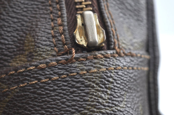 Auth Louis Vuitton Monogram Trousse Toilette 28 Clutch Bag Old Model Junk K5597