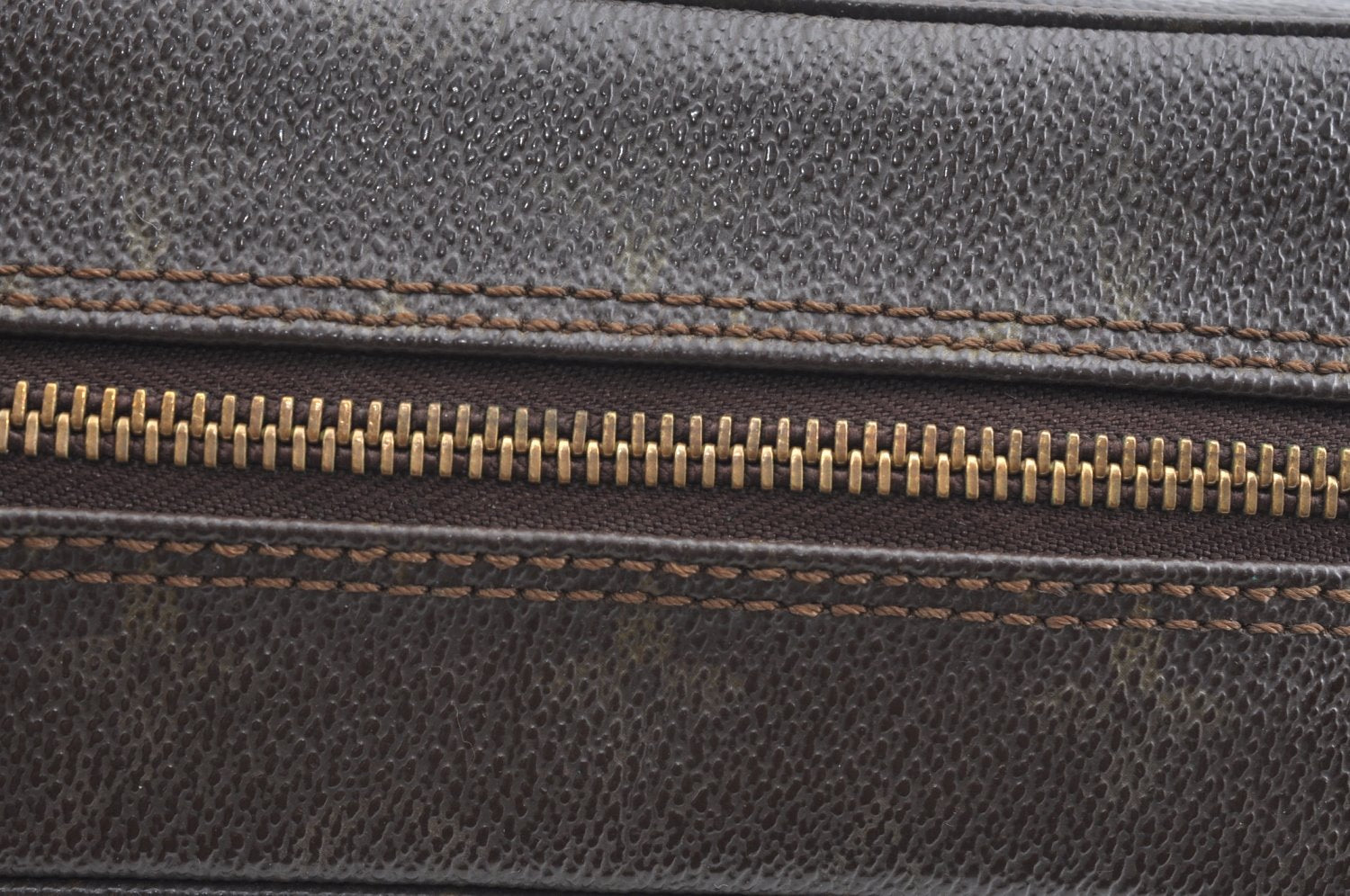 Auth Louis Vuitton Monogram Trousse Toilette 28 Clutch Bag Old Model Junk K5597