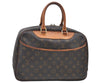 Authentic Louis Vuitton Monogram Deauville Hand Bag M47270 LV K5598