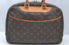 Authentic Louis Vuitton Monogram Deauville Hand Bag M47270 LV K5598