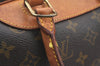 Authentic Louis Vuitton Monogram Deauville Hand Bag M47270 LV K5598