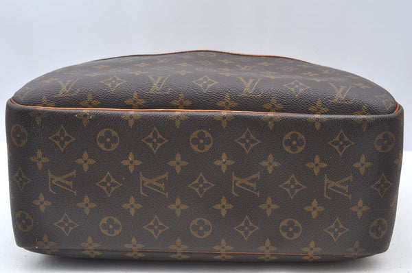 Authentic Louis Vuitton Monogram Deauville Hand Bag M47270 LV K5598