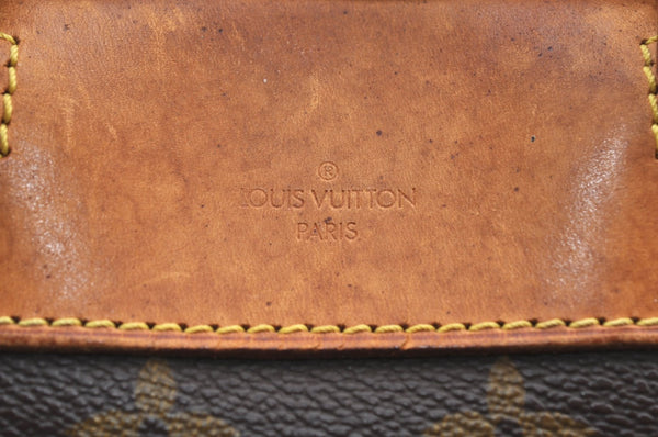 Authentic Louis Vuitton Monogram Deauville Hand Bag M47270 LV K5598