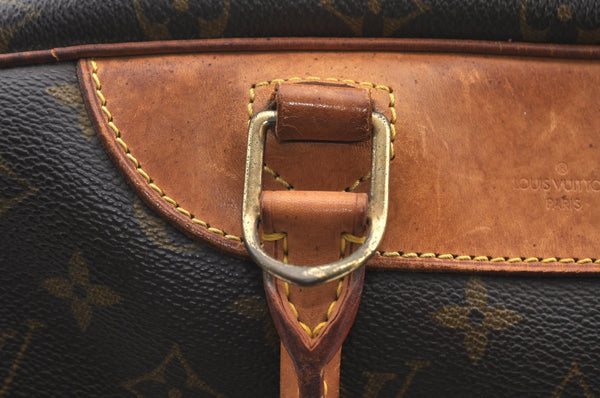 Authentic Louis Vuitton Monogram Deauville Hand Bag M47270 LV K5598