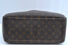 Authentic Louis Vuitton Monogram Deauville Hand Bag M47270 LV K5599
