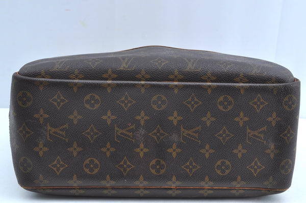 Authentic Louis Vuitton Monogram Deauville Hand Bag M47270 LV K5599
