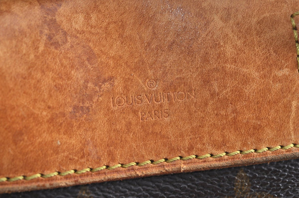Authentic Louis Vuitton Monogram Deauville Hand Bag M47270 LV K5599