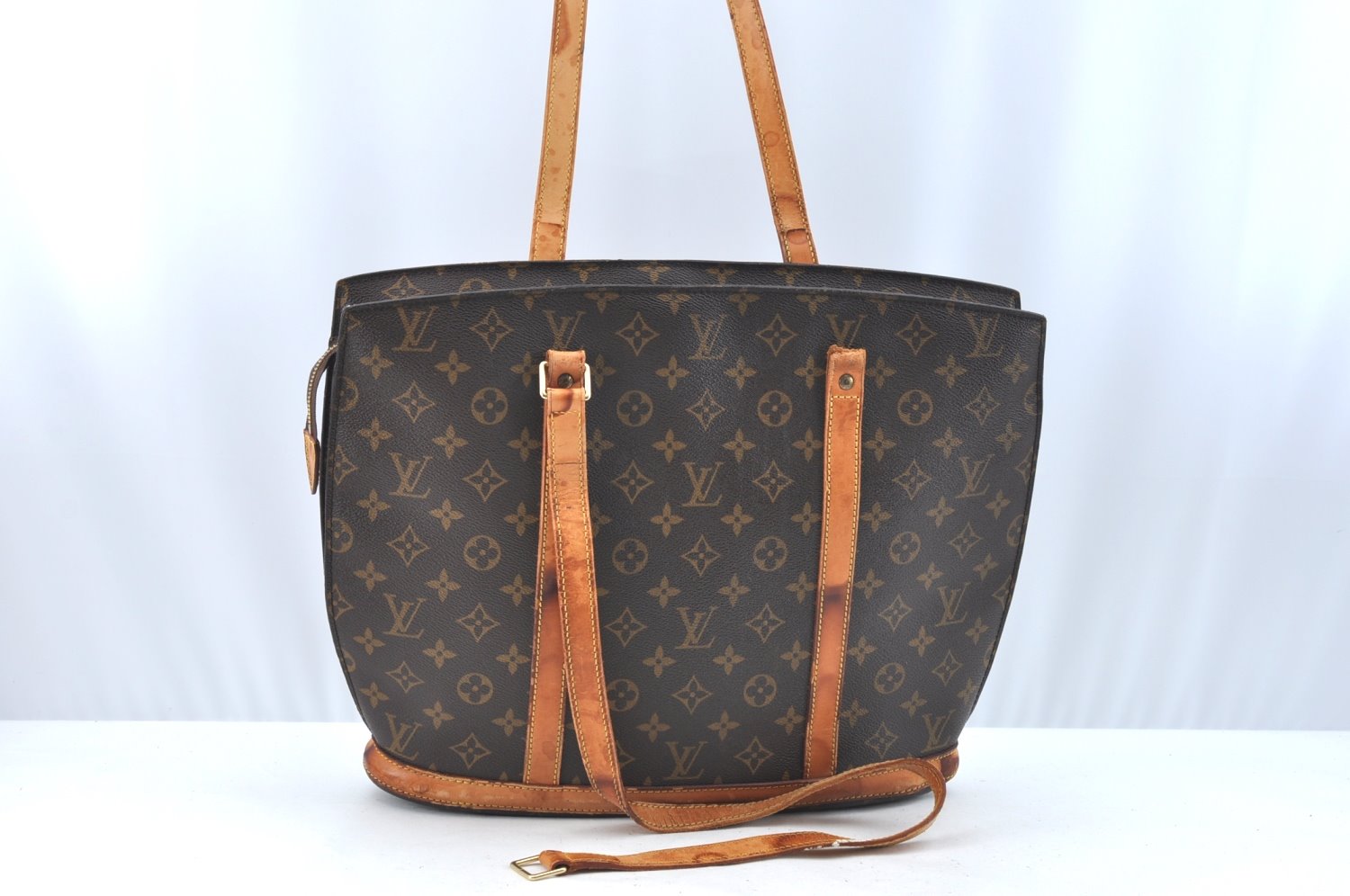 Authentic Louis Vuitton Monogram Babylone Shoulder Tote Bag M51102 LV Junk K5600