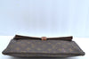 Auth Louis Vuitton Monogram Pochette Pliante Clutch Hand Bag Old Model LV K5602