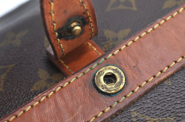 Auth Louis Vuitton Monogram Pochette Pliante Clutch Hand Bag Old Model LV K5602