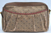 Authentic GUCCI Centennial Line Shoulder Cross Bag PVC Leather Brown Junk K5603