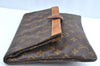 Auth Louis Vuitton Monogram Pochette Pliante Clutch Hand Bag Old Model LV K5604