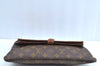 Auth Louis Vuitton Monogram Pochette Pliante Clutch Hand Bag Old Model LV K5604