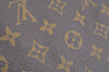 Auth Louis Vuitton Monogram Pochette Pliante Clutch Hand Bag Old Model LV K5604