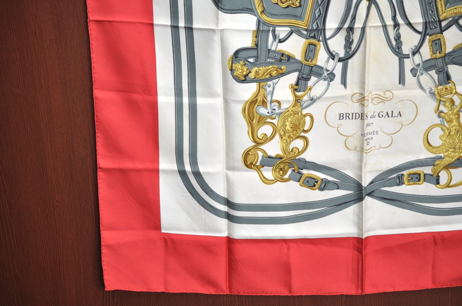 Authentic HERMES Carre 90 Scarf 