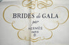 Authentic HERMES Carre 90 Scarf "BRIDES de GALA par" Silk Red K5608