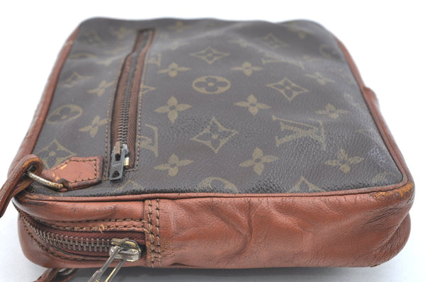 Authentic Louis Vuitton Monogram Pochette Sport Clutch Hand Bag Old Model K5626