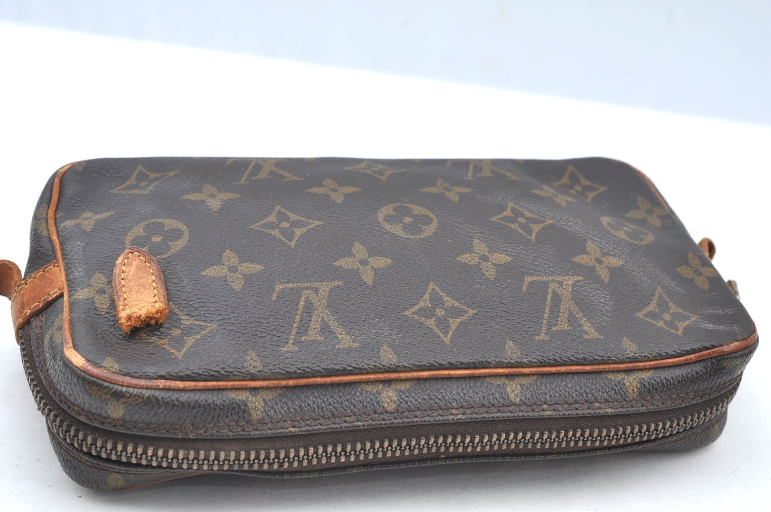 Auth Louis Vuitton Monogram Marly Bandouliere Shoulder Cross Bag M51828 LV Junk K5629
