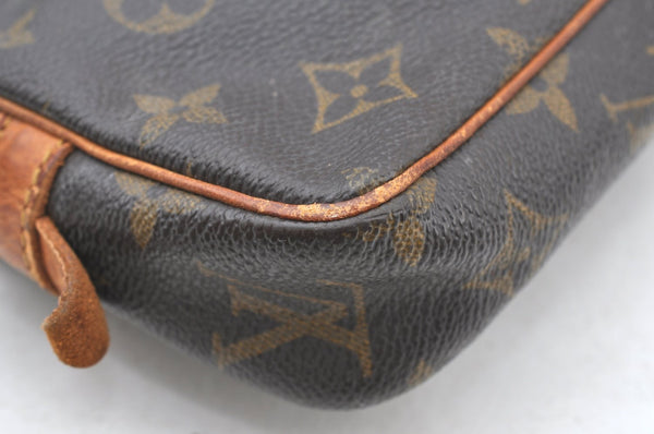 Auth Louis Vuitton Monogram Marly Bandouliere Shoulder Cross Bag M51828 LV Junk K5629