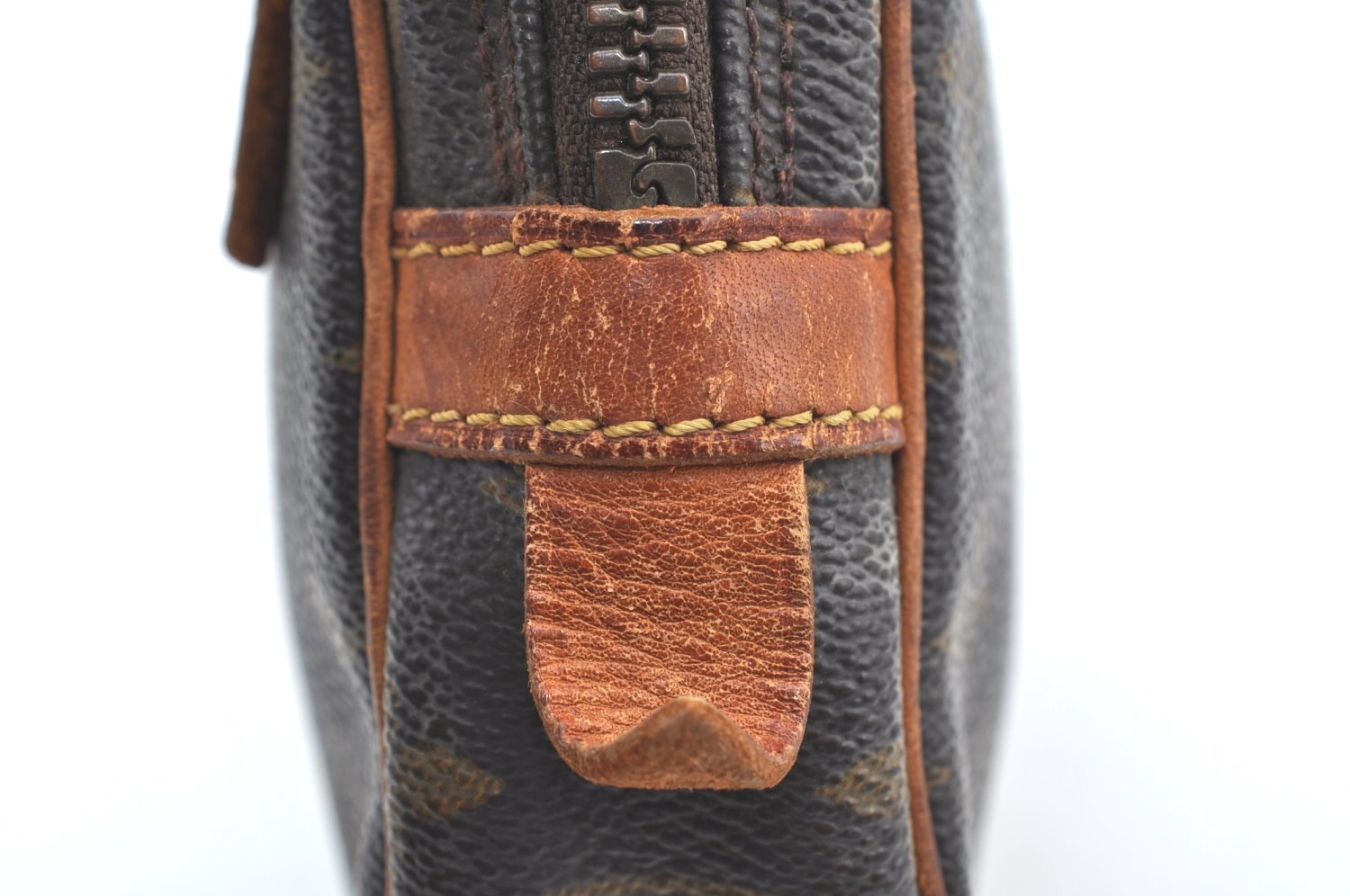 Auth Louis Vuitton Monogram Marly Bandouliere Shoulder Cross Bag M51828 LV Junk K5629